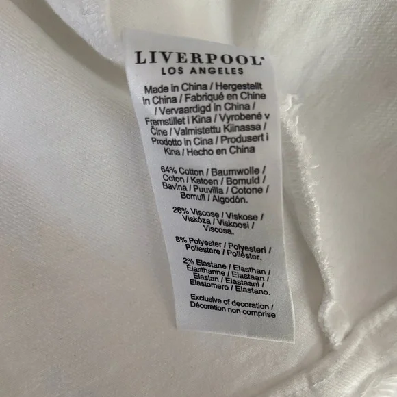 Liverpool Women's White Cropped Blazer - Picture 7 of 7